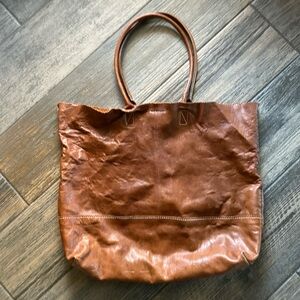 Banana Republic Tan Canvas Bag